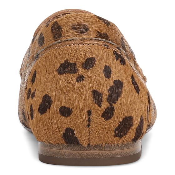 Tan Leopard Calf Hair
