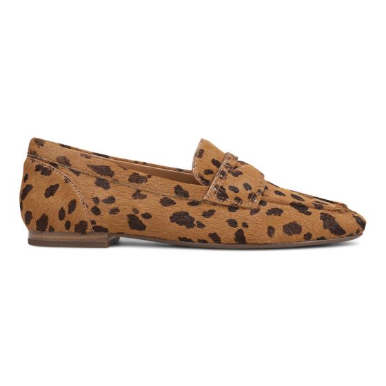 Tan Leopard Calf Hair
