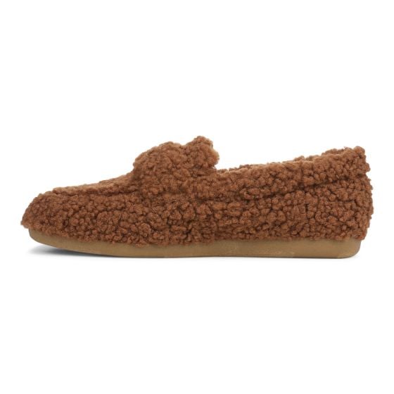 Brown Hazelnut Faux Shearling