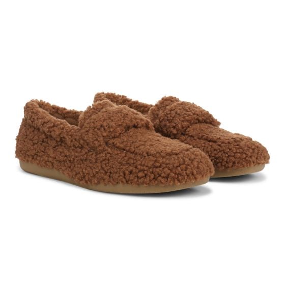 Brown Hazelnut Faux Shearling