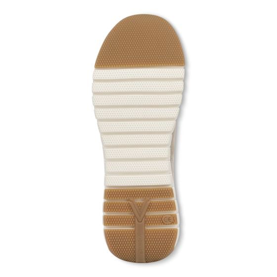 Gold Shimmer Leather-Sole