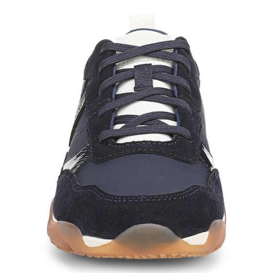 Navy Blazer Suede