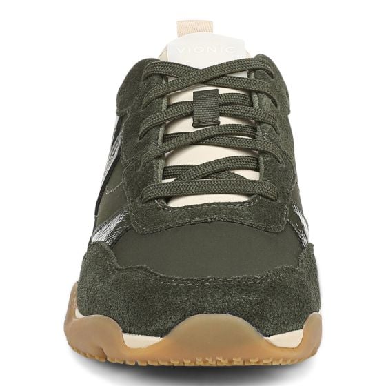 Olive Moss Suede