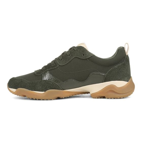 Olive Moss Suede