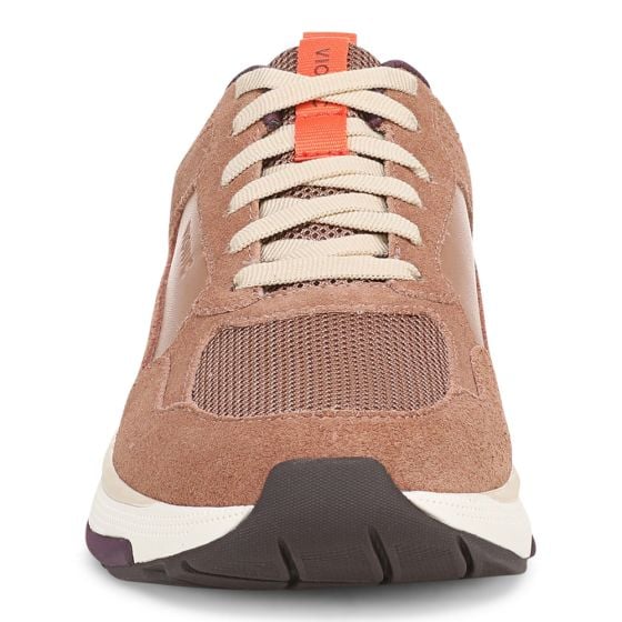 Mocha Mousse Mesh Brown Suede