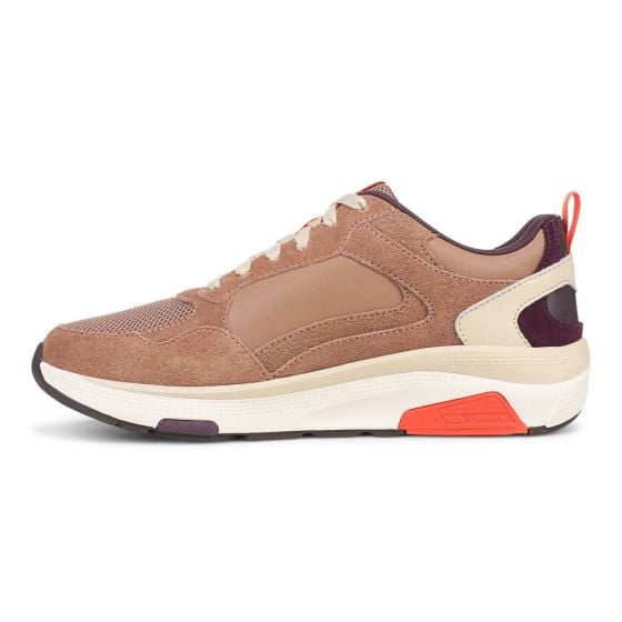 Mocha Mousse Mesh Brown Suede