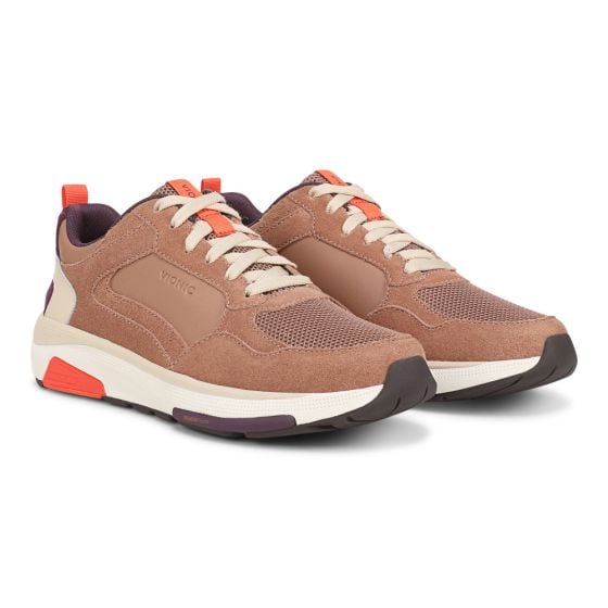 Mocha Mousse Mesh Brown Suede