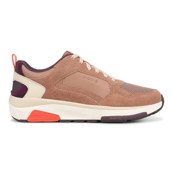 Mocha Mousse Mesh Brown Suede