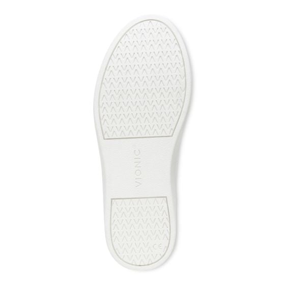 White Leather-Sole