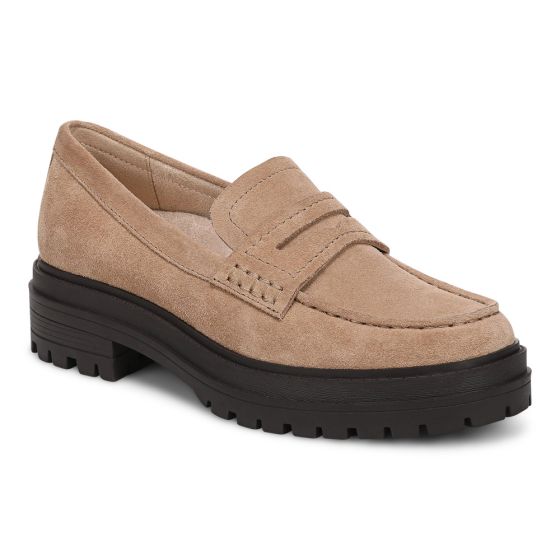 Desert Sand Brown Suede