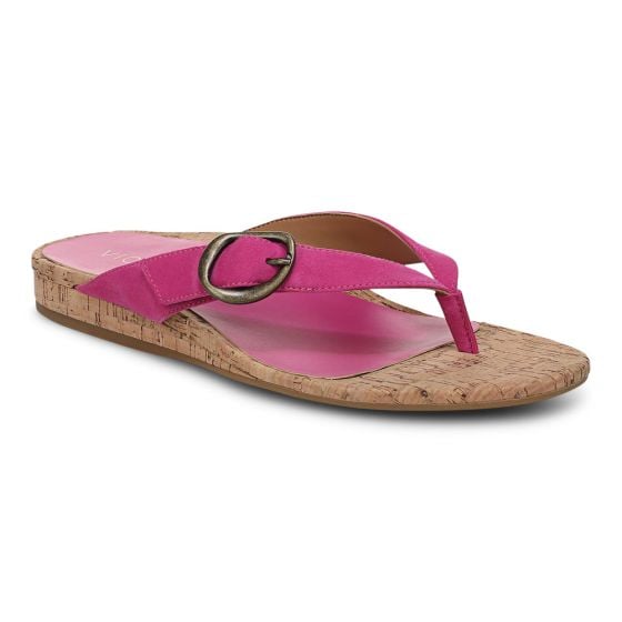 Rose Violet Waxy Suede