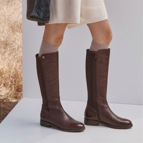 Chocolate Ganache Brown Leather