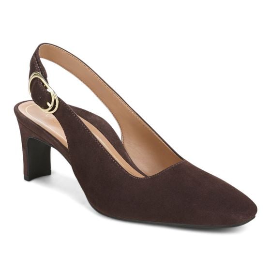 Chocolate Ganache Brown Suede