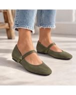 Dark Olive Suede