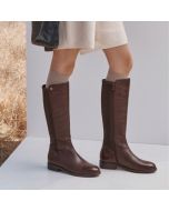 Chocolate Ganache Brown Leather