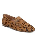 Tan Leopard Calf Hair
