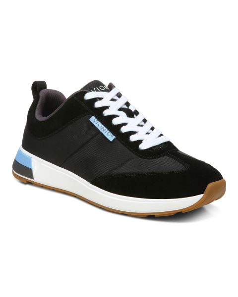 vionic black trainers