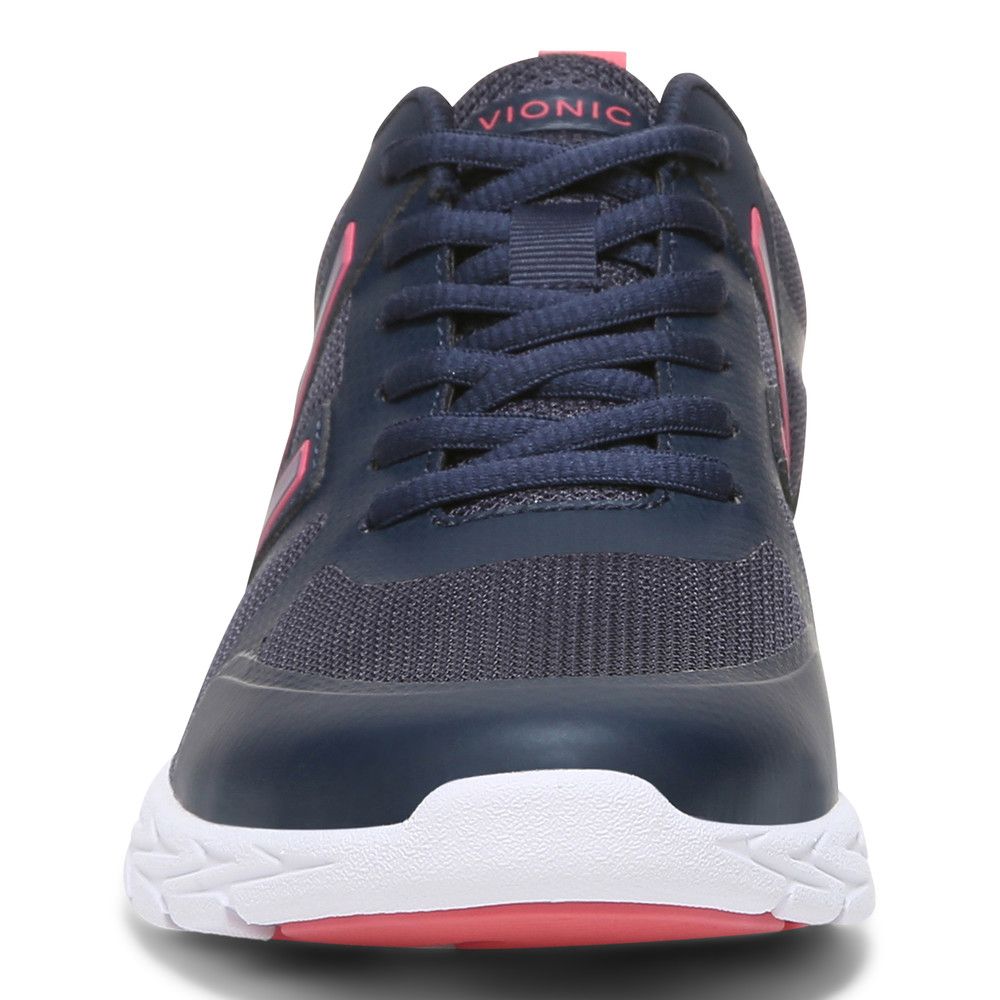 Navy blue vionic shoes hotsell