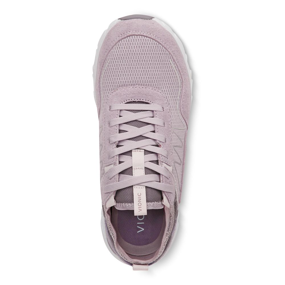 Vionic suede top and mesh sneakers
