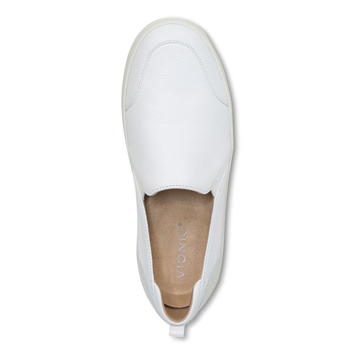 Vionic white leather sneakers hotsell