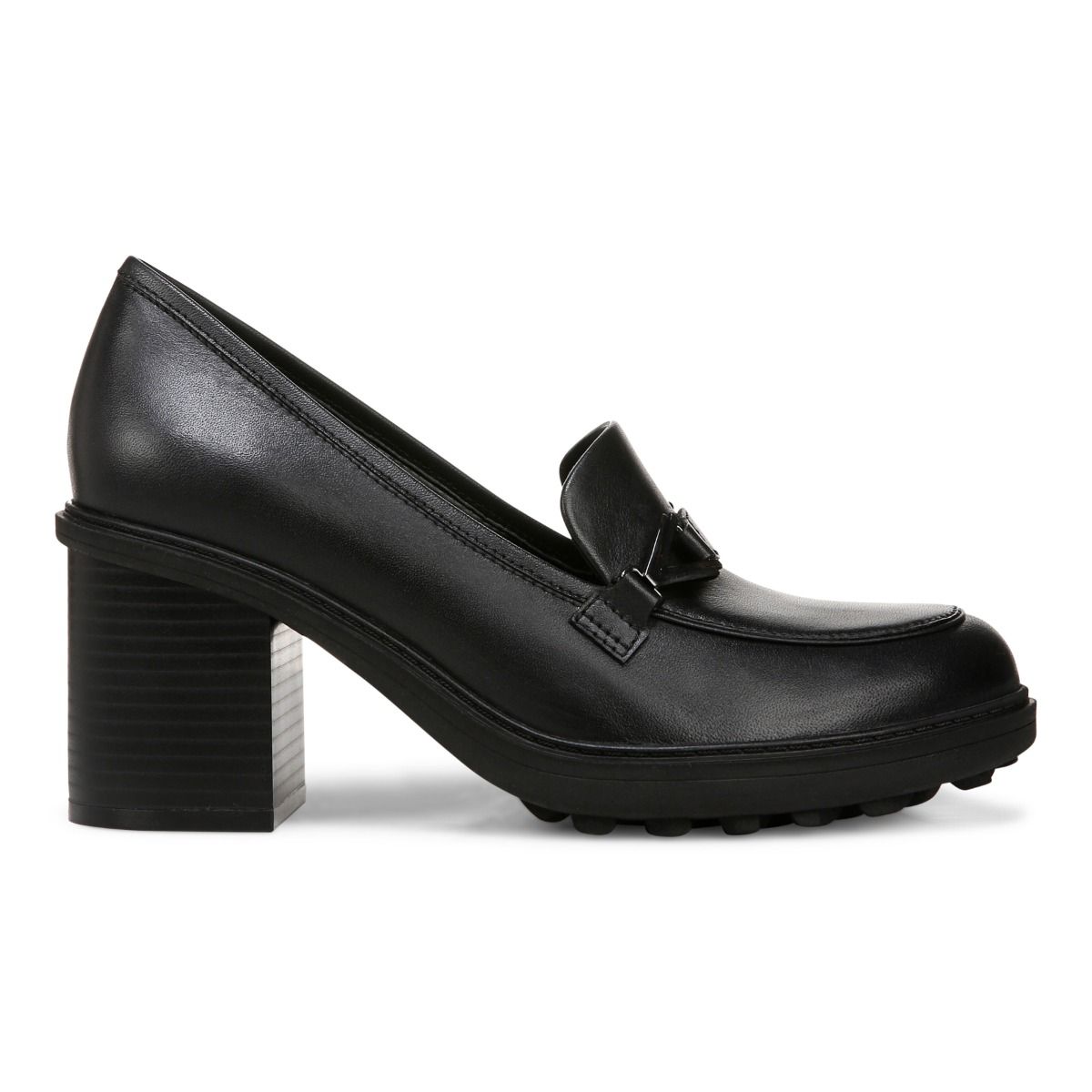 Womens heeled loafer shoes discount