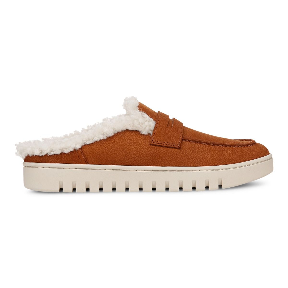 Suede Loafers Vince Zola Loafers ENJAR KATTA EL416 Cuoio Slip-ons