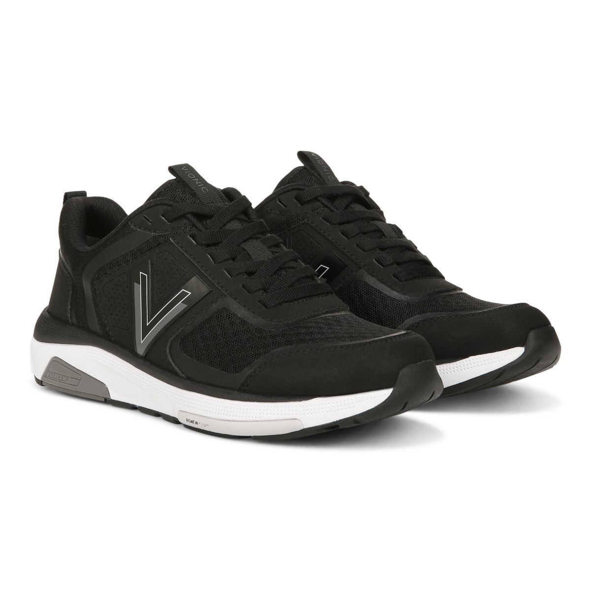 Vionic discount black sneakers