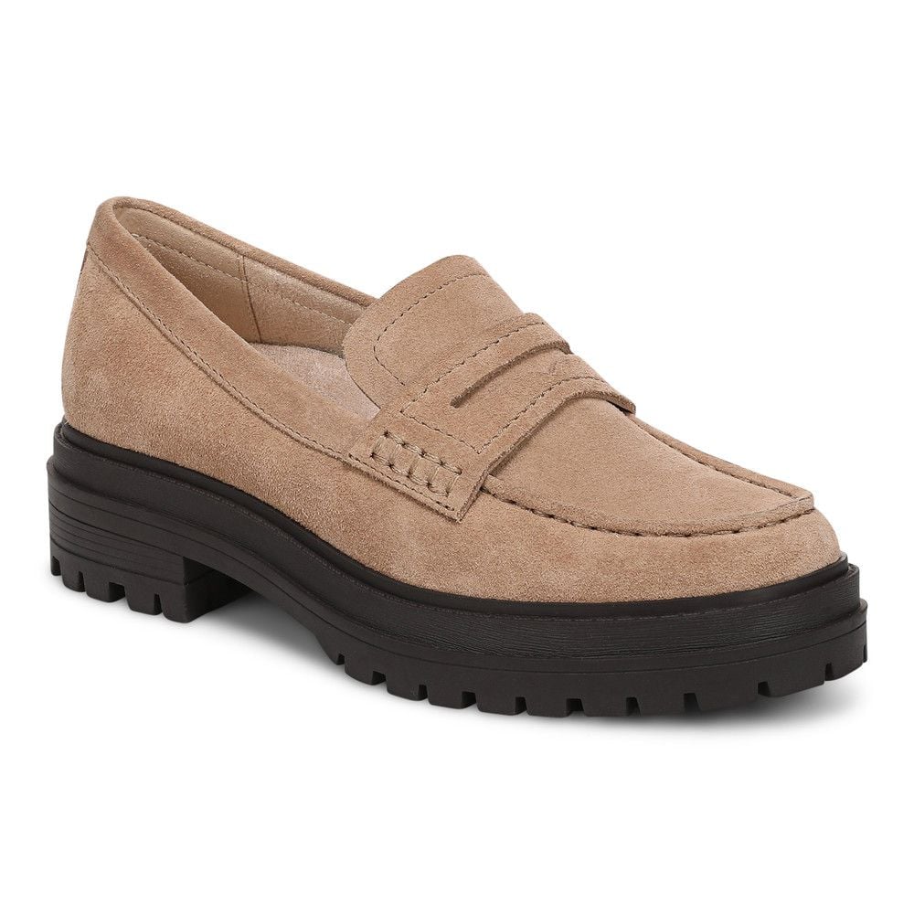 Desert Sand Brown Suede
