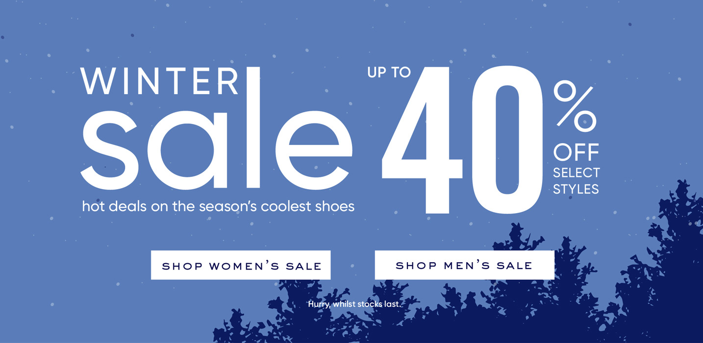 Winter Sale - Up To 40% Off Select Styles