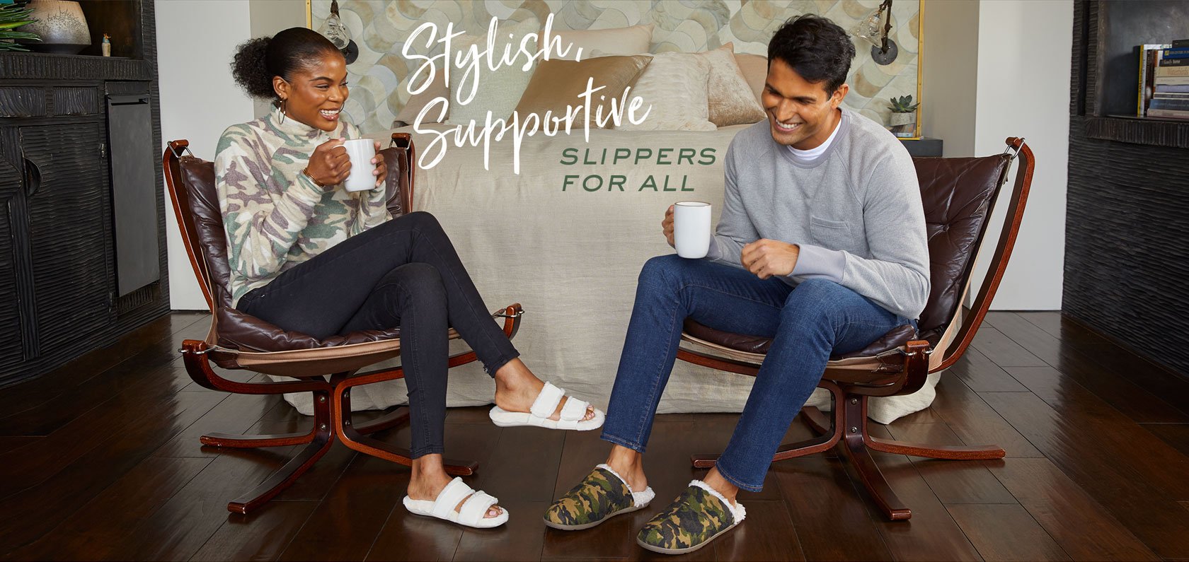 Stylish, Supportive Slippers for All