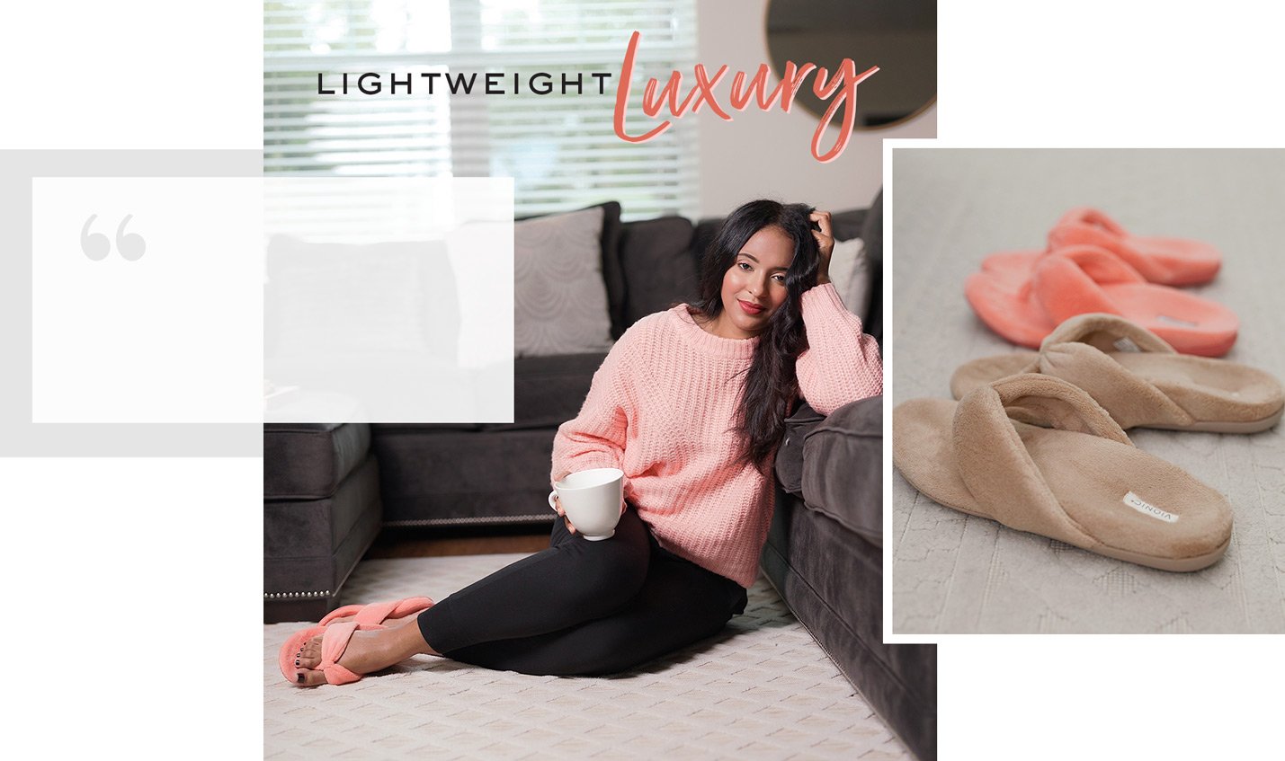 Lightweight Luxury - Women's Slippers