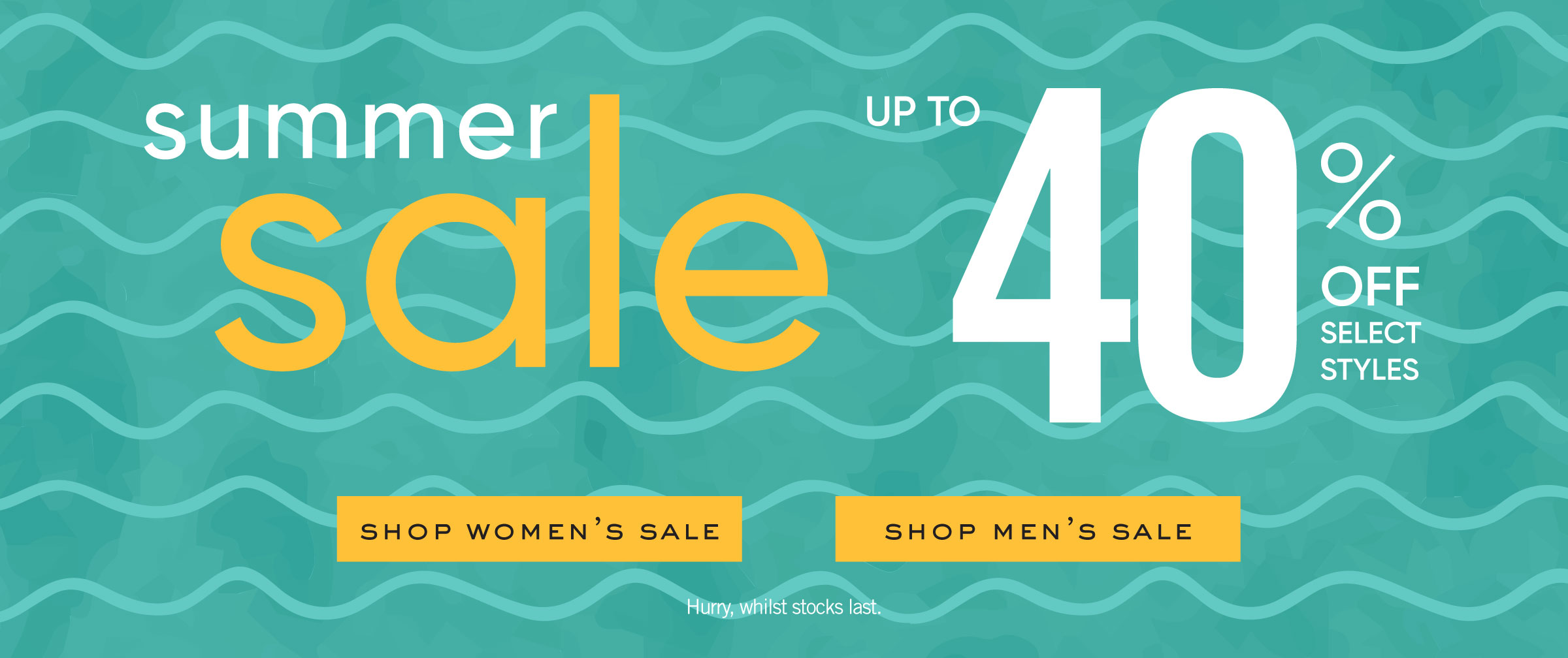 Summer Sale Up to 40% OFF