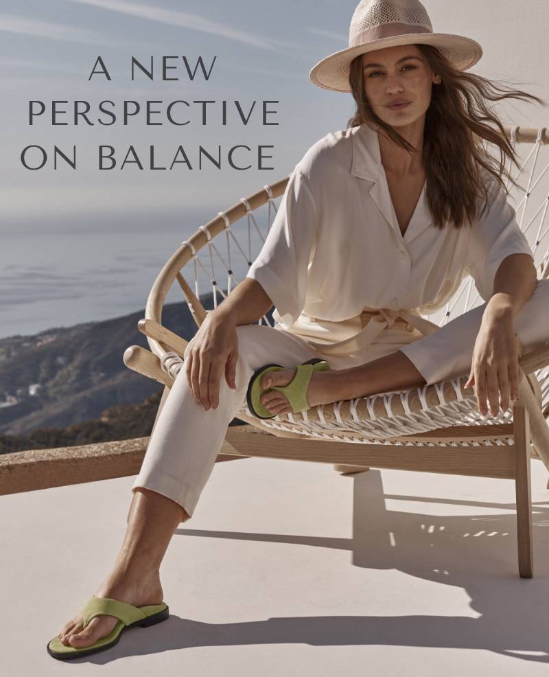 A new perspective on balance - Shop Agave Toe Post Sandal 