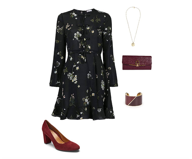 One of the many ways to build your outfit with our Brooke wedge sandal.