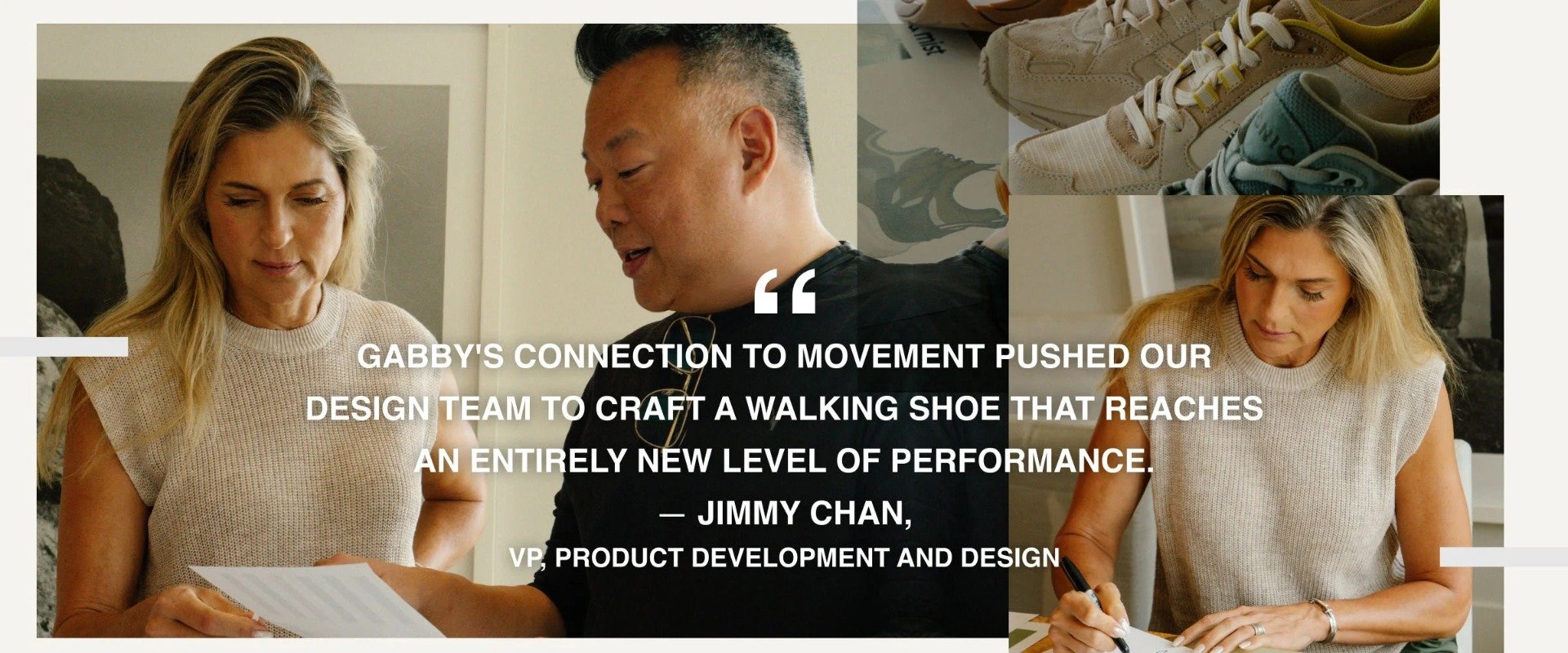 Gabby Reece The Gabby Sneaker design