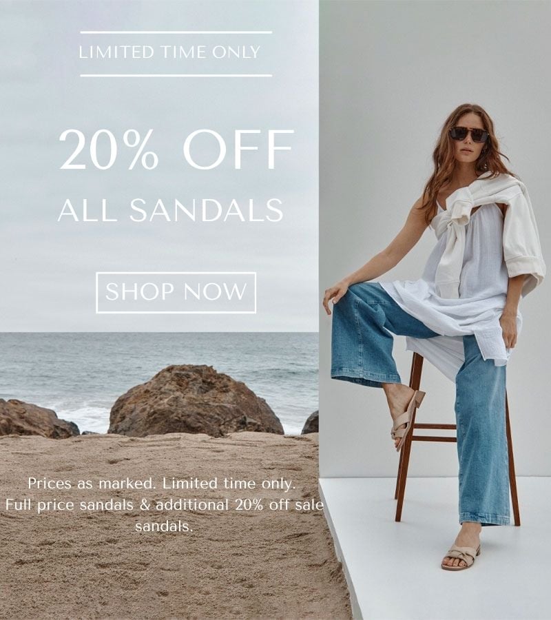 20% Off Select Styles Flash Sale
