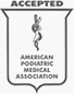Accepted by the American Podiatric Medical Association