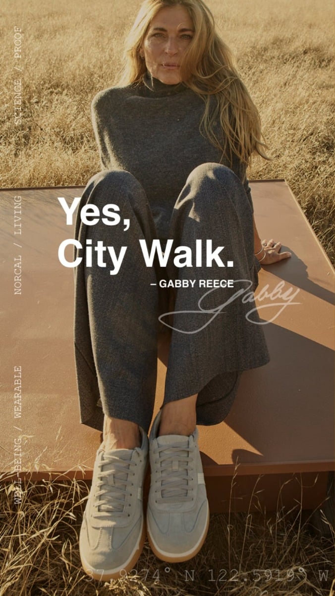 Yes, City Walk. - Gabby Reece