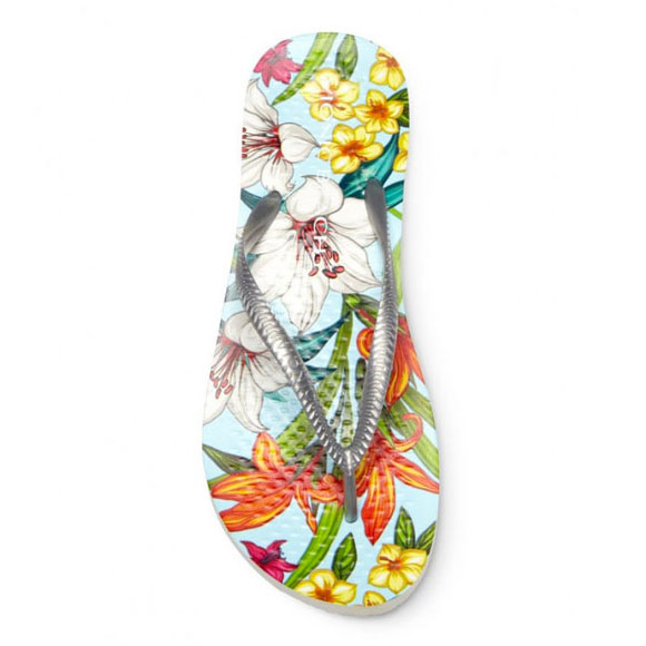 NEW: Lt. Blue Floral Silver